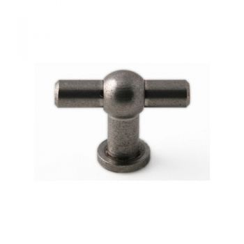 KNOP BRECHT 45/35mm OUD ZILVER