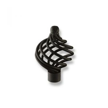 KNOP "CAGE" 40MM ZWART