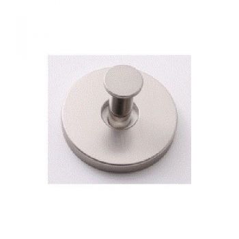 KAPSTOK "PUSH" ROND KUNSTSTOF/MATNIKKEL