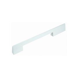GREEP SCHERP ALUMINIUM / WIT 224MM new
